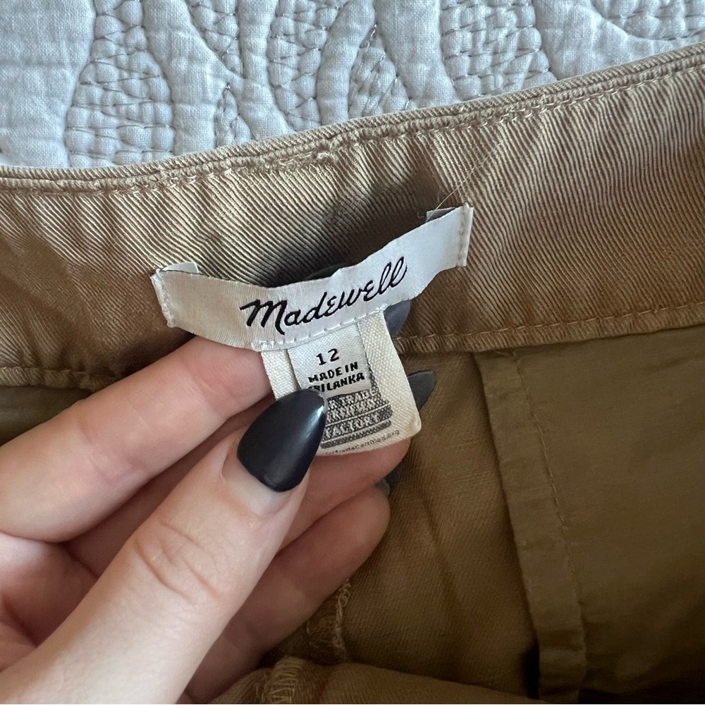 Madewell - The Harlow Wide-Leg Pant - Seed Khaki - Picture 8 of 15